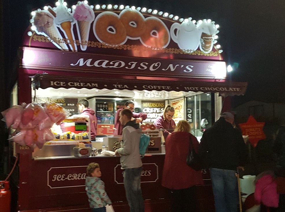 Madison's event kiosk